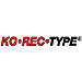 Ko-Rec-Type INK ROLLER -  KRT EA-781R - RED